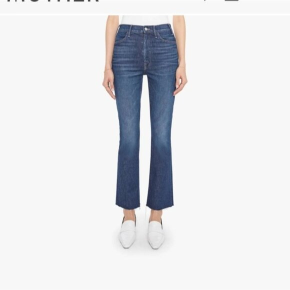 Mother Jeans The Hustler Flood Fray $268 Size 28 EXCELLENT CONDITION - Picture 10 of 10